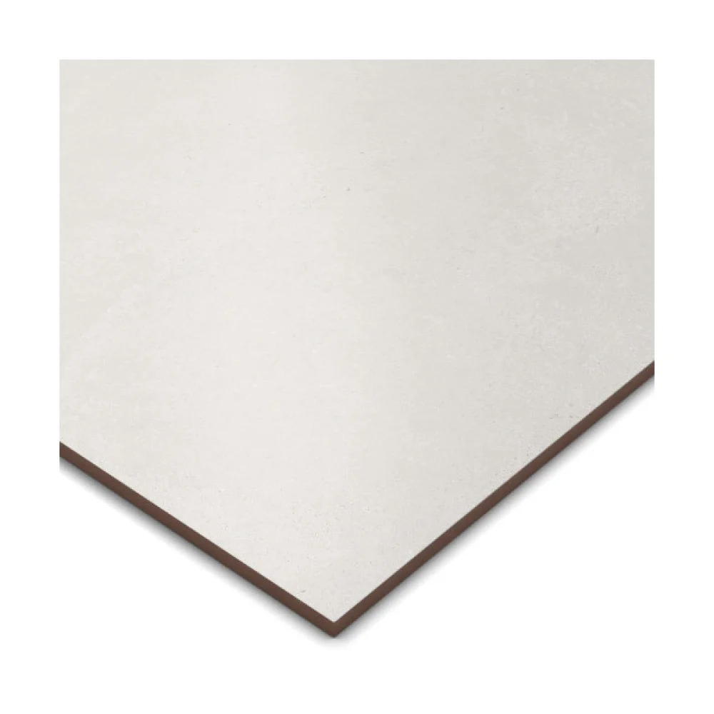 Piso Semi Gres Acetinado Retificado 81x81cm Cleantec White FORMIGRES