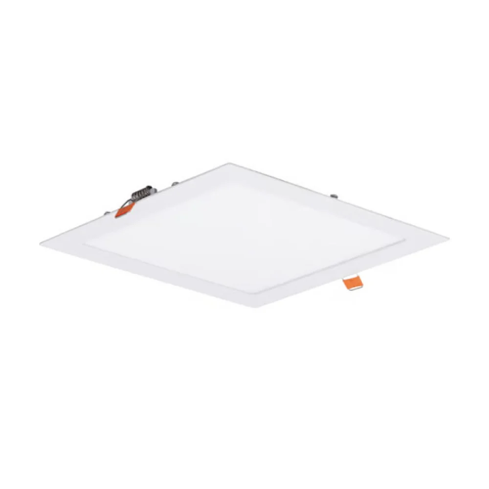 Plafon de Led de Embutir 36W Bivolt 6500K Quadrado Branco BRONZEARTE