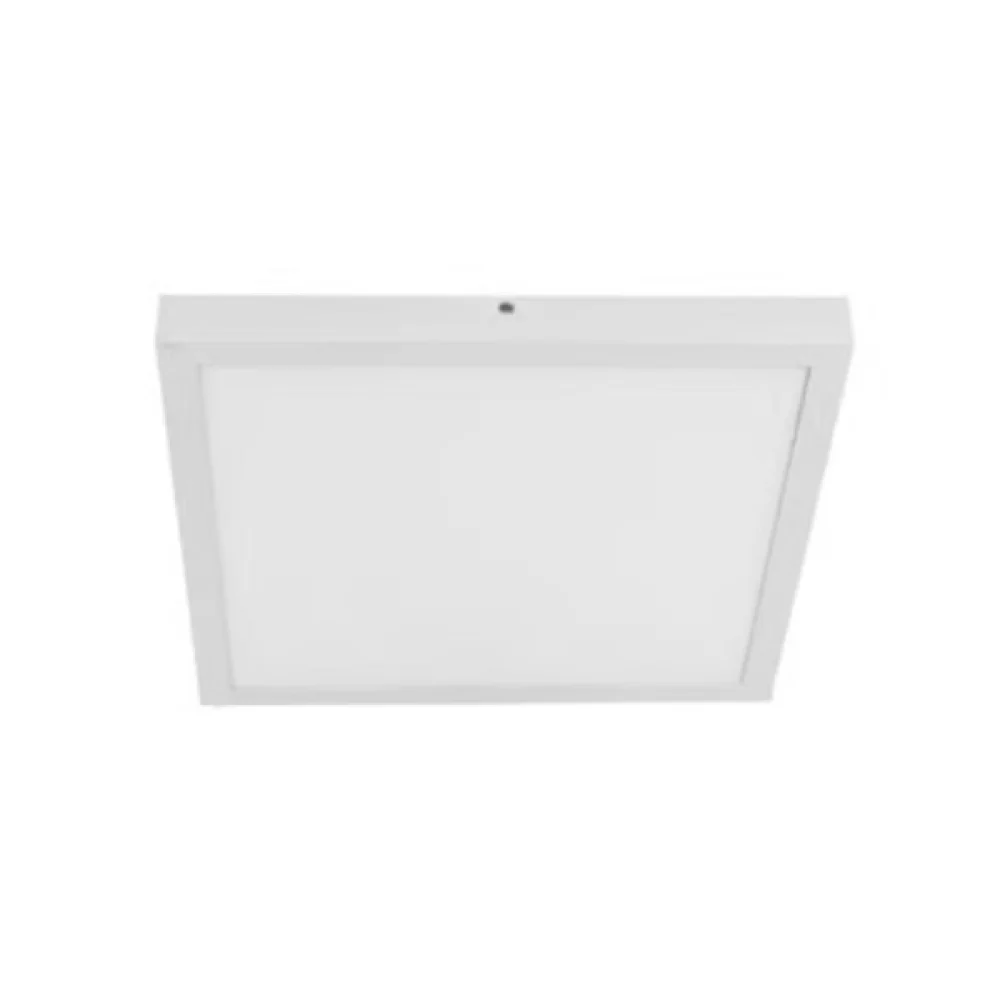 Plafon de Led de Sobrepor 36W Bivolt 6500K Quadrado Branco BRONZEARTE