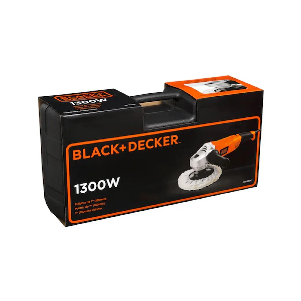 Politriz Angular WP1500K 7" 1300W BLACK DECKER