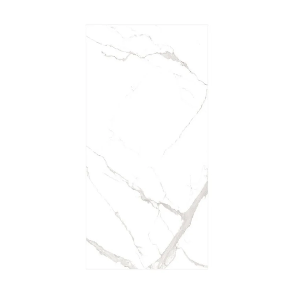 Porcelanato Polido Retificado 120x240cm Calacatta Blanc GAUDI