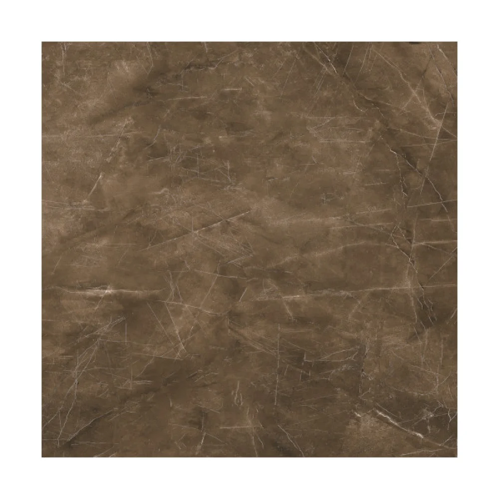 Porcelanato Polido Retificado 84x84cm Pulpis Castanho DELTA