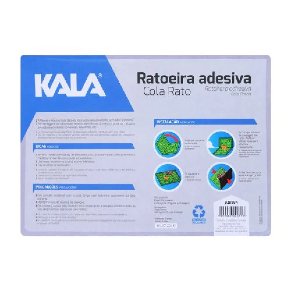 Ratoeira Adesiva para Rato KALA