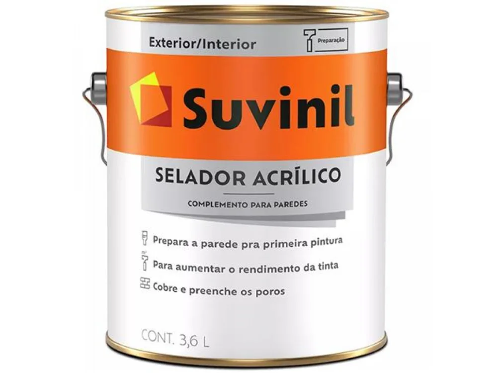 Selador Acrílico 3,6L SUVINIL