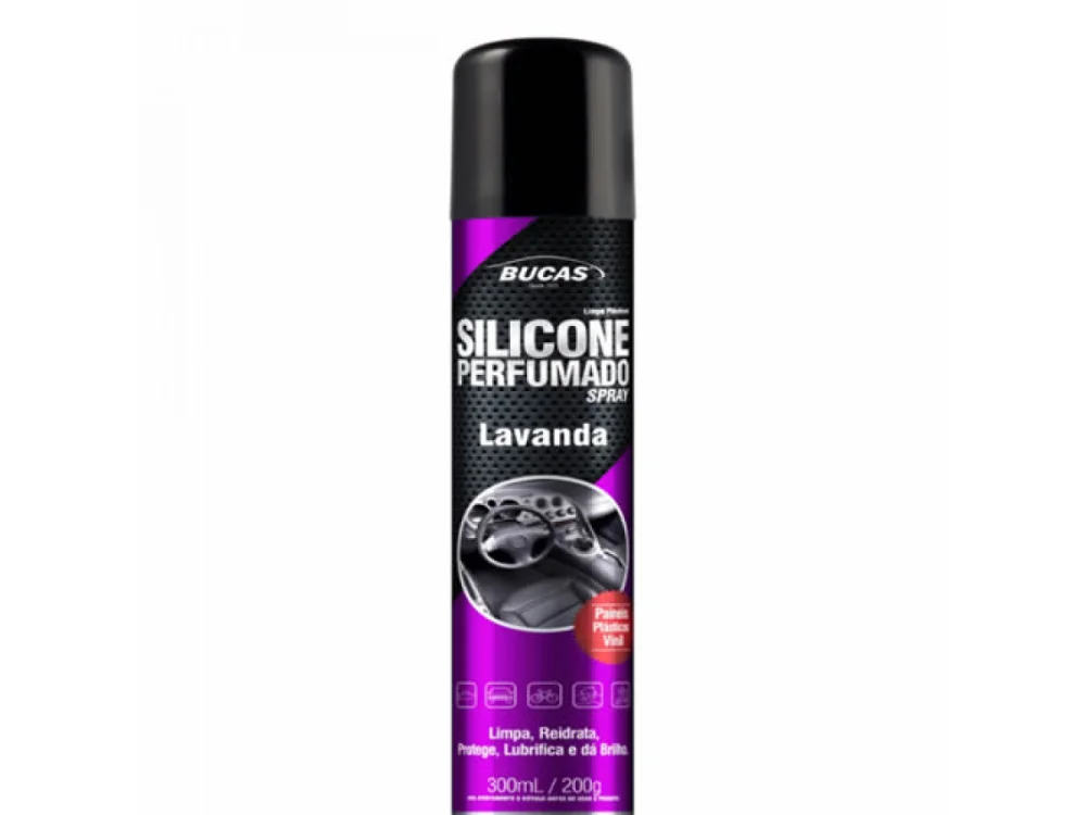 Silicone em Spray Lavanda 300ml BUCAS