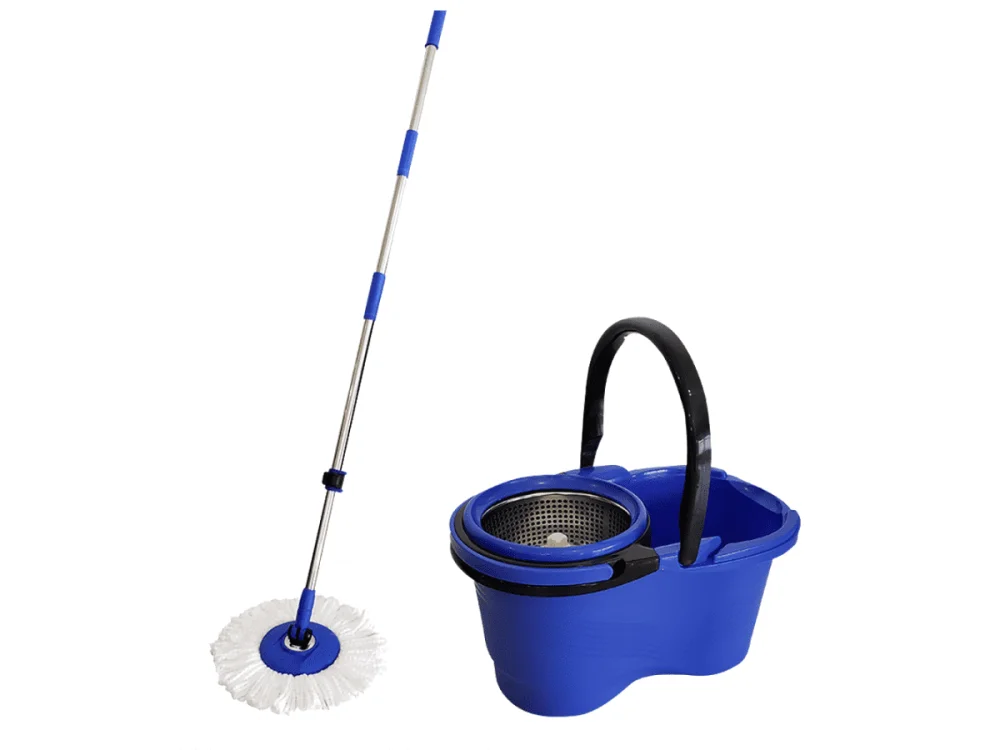 Spin Mop com Balde Centrifugador 16L Azul PERFECT