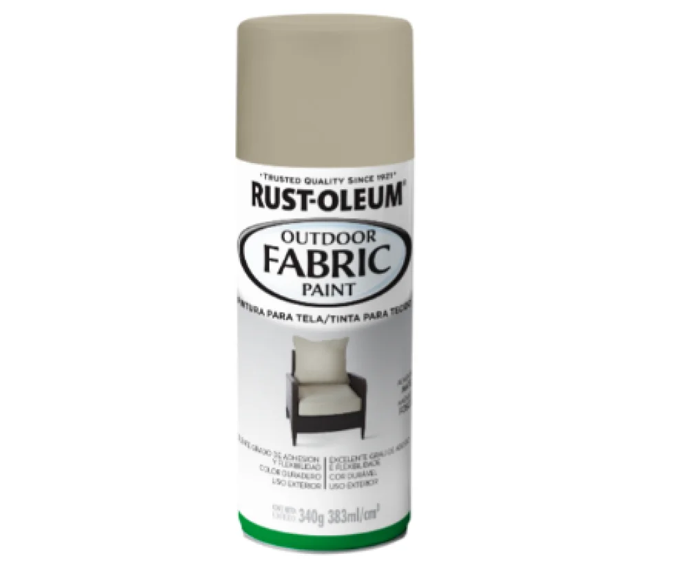 TINTA SPRAY FABRIC TECIDOS 383ML RUST . AMENDOA