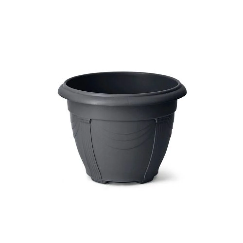 Vaso Redondo Romano N.3 39cm Preto NUTRIPLAN