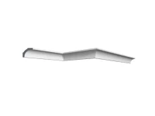 Roda Teto Perfil de Poliestireno A5 2M Branco HOMESTAR