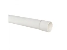 Tubo de PVC para esgoto leve ponta bolsa lisa 300mm 6m Plastilit