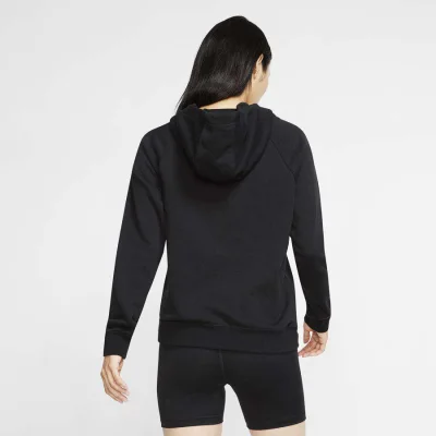 women's nike sportswear essential fleece funnel neck moletom com capuz