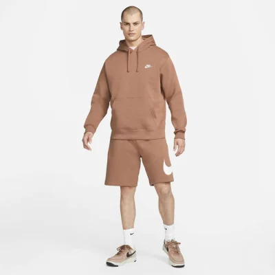 Blusão Moletom Nike Com Capuz Club Fleece Masculino