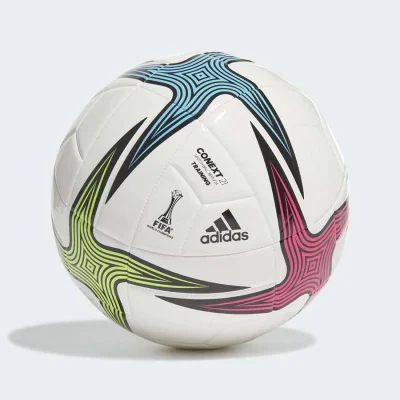 bola adidas preto e branco
