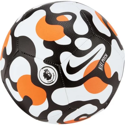 Bola Nike Premier League 21-22 Branca, Preta e Laranja – VN Esportes