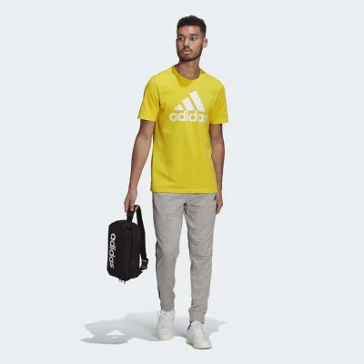 calça moletom afunilada adidas masculina