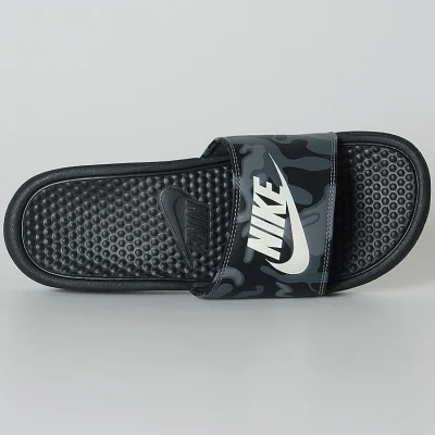 chinelo nike benassi jdi preto