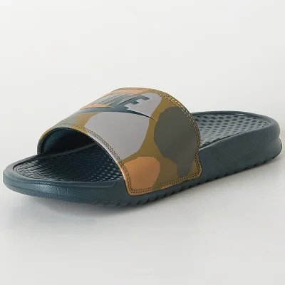 nike benassi verde