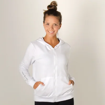 lululemon white scuba moletom com capuz