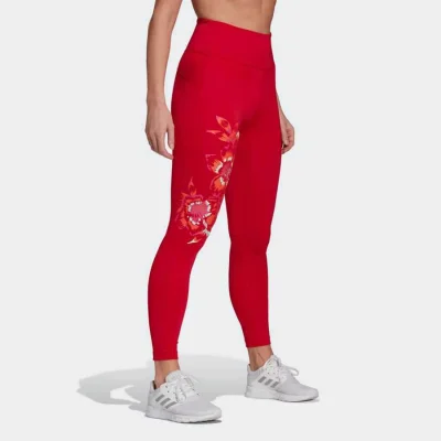legging adidas feminina vermelha