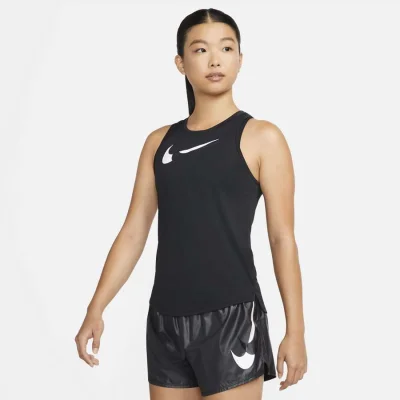 Regata Nike One Dri-FIT Feminina - Preto