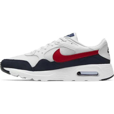 air max one branco e vermelho