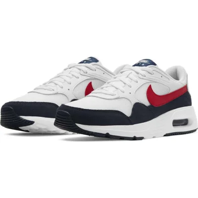 TÊNIS NIKE AIR MAX SC MASCULINO BRANCO/VERMELHO