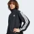 AGASALHO ADIDAS BASIC 3S MASCULINA PRETO/BRANCO