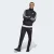 AGASALHO ADIDAS ESSENTIAL 3 STRIPES MASCULINO PRETO/BRANCO