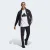 AGASALHO ADIDAS ESSENTIAL 3 STRIPES MASCULINO PRETO/BRANCO
