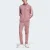 AGASALHO ADIDAS ESSENTIAL 3 STRIPES MASCULINO ROSA/BRANCO