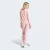 AGASALHO ADIDAS ESSENTIALS 3-STRIPES FEMININO ROSA/BRANCO