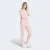 AGASALHO ADIDAS ESSENTIALS 3-STRIPES FEMININO ROSA/BRANCO