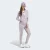 AGASALHO ADIDAS ESSENTIALS 3-STRIPES FEMININO LILAS/BRANCO