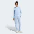 AGASALHO ADIDAS ESSENTIALS 3S FEMININO AZUL CELESTE/BRANCO
