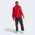 AGASALHO ADIDAS MALHA 3-STRIPES MASCULINO VERMELHO/PRETO
