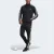 AGASALHO ADIDAS MTS TRICOT 1/4Z MASCULINO PRETO/BRANCO