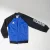 AGASALHO INFANTIL SHINY DA ADIDAS AZUL/PRETO