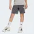 BERMUDA ADIDAS 3 STRIPES INFANTIL GRAFITE/BRANCO