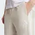 BERMUDA ADIDAS 3 STRIPES SINGLE JERSEY MASCULINO BEGE/BRANCO