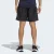 BERMUDA DE MALHA ADIDAS COLORBLOCK AEROREADY MASCULINA PRETO/GRAFITE