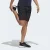 BERMUDA DE MALHA ADIDAS COLORBLOCK AEROREADY MASCULINA PRETO/GRAFITE