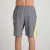 BERMUDA UNDER ARMOUR LUNCH 7 POL MASCULINA CINZA/AMARELO