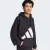 BLUSÃO ADIDAS BIG LOGO CAPUZ SJ MASCULINO PRETO/BRANCO