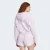 BLUSÃO ADIDAS CROPPED COM CAPUZ 3S FEMININO LILAS