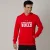 BLUSÃO ADIDAS NBA HOODY CHICAGO BULLS MASCULINO VERMELHO