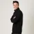 BLUSÃO FLEECE KAPPA FAHRENHEINT MASCULINO PRETO