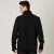 BLUSÃO FLEECE KAPPA FAHRENHEINT MASCULINO PRETO