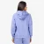 BLUSÃO MOLETOM FILA COM CAPUZ CLASSIC FEMININO AZUL