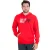 BLUSÃO NBA CHICAGO BULLS MASCULINO COM CAPUZ VERMELHO/BRANCO