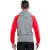 BLUSÃO PUMA FUN IND GRAPHIC HOODED SWEAT INFANTIL CINZA/VERMELHO